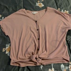 Knitted t-shirt tee